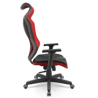 Poltrona Gamer Vizon DZ  Tela Square Color Mecanismo Relax com Braços Reguláveis 3D - Foto 3