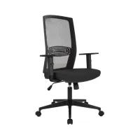 Poltrona Presidente Asti Manager Mecanismo Relax com Base Piramidal e Braços reguláveis