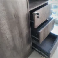 Armário Arquivo 1400 Conjugado com Portas e Gavetas e Pasta Suspensa Tamburato 50mm - Foto 6