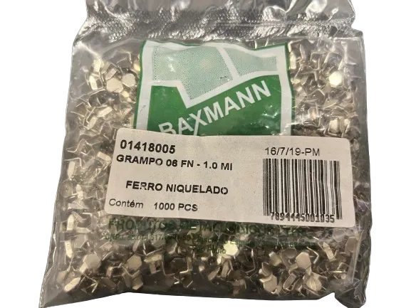Grampo para Cinto - Pacote com 1.000 Peças