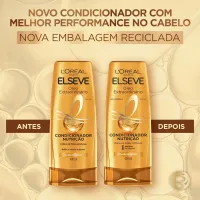 Condicionador Óleo Extraordinário Nutrição L'Oréal Paris Elseve 200ml - Foto 2