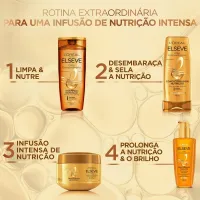 Condicionador Óleo Extraordinário Nutrição L'Oréal Paris Elseve 200ml - Foto 3