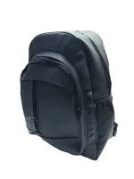 Ref: 20 - Mochila em Courvin Impermeável - Cor Preto.