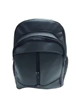 Ref: 20 - Mochila em Courvin Impermeável - Cor Preto. - Foto 4