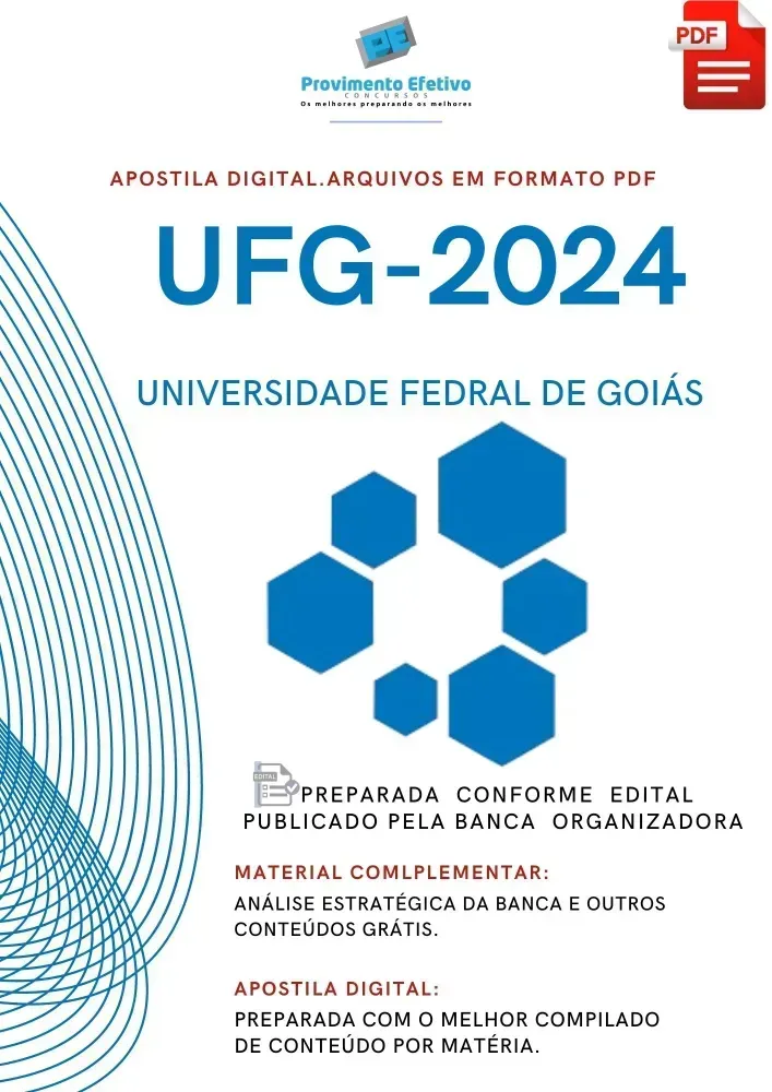 Apostila UFG Farmacêutico 2024