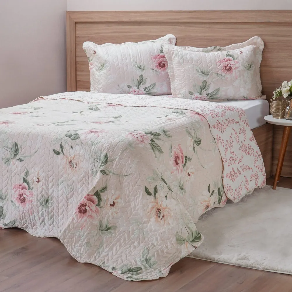 COLCHA COBRE LEITO SOLTEIRO MARGOT