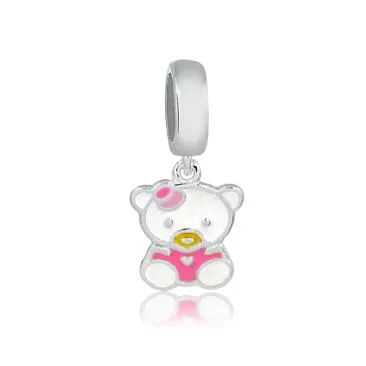Berloque de Prata  950  -Ursinho kids - 250632