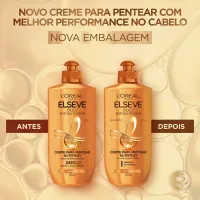 Creme Para Pentear L'Oréal Paris Elseve Nutrição Intensa Óleo Extraordinário 250ml - Foto 2