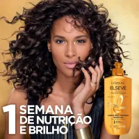 Creme Para Pentear L'Oréal Paris Elseve Nutrição Intensa Óleo Extraordinário 250ml - Foto 5