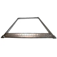 CBARO2020/400- Aro Dentado sem Fundo para 400 barrinhas de 2 x 2 x 2cm - 