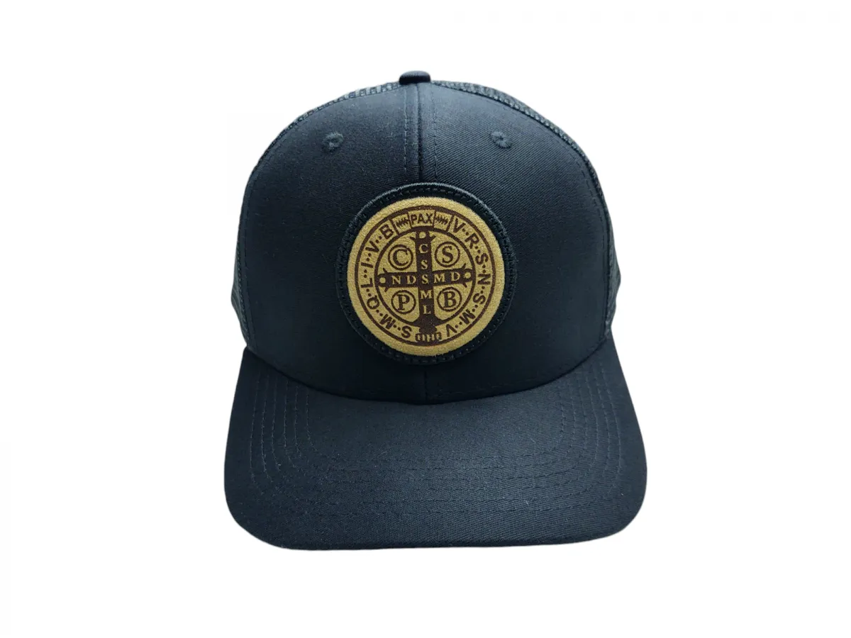 Ref: TH3001 - Boné Texas Head Medalhão de São Bento - Cor Preto