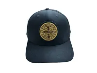 Ref: TH3001 - Boné Texas Head Medalhão de São Bento - Cor Preto