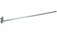 Braço Reto com sapata para Luminária Pública  2,5 metro x  48mm 