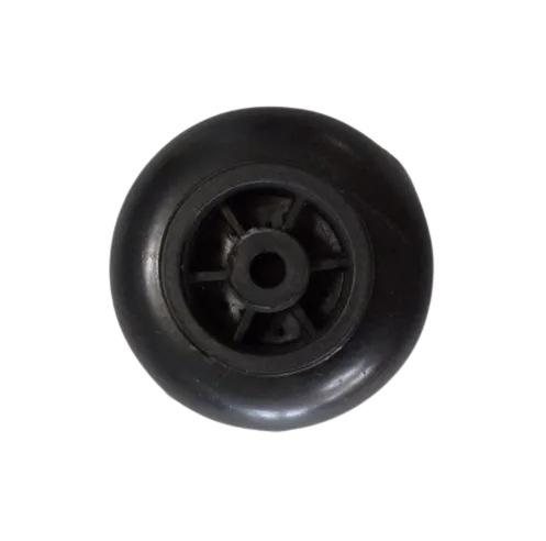 Roda para mala preta simples Imagem