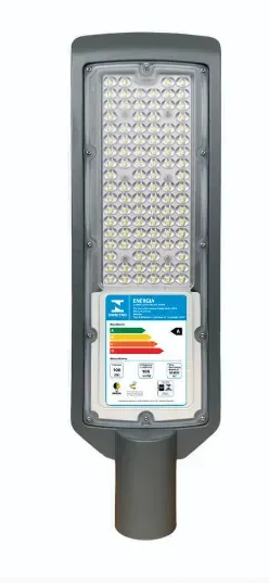 Luminária Publica de 100W SMD Com Relé Fotocélula Certificada Inmetro