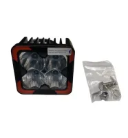 CUBO  FAROL MILHA LED 40W C/DRL AMBAR  - Foto 3