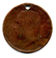 Portugal - 1883 - X Réis - C/ Furo - Foto 2