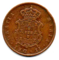 Portugal - 1863 - V Réis - Foto 2