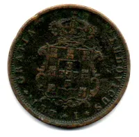 Portugal - 1868 - V Réis - Foto 2