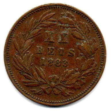 Portugal - 1883 - XX Réis