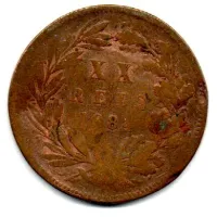 Portugal - 1884 - XX Réis