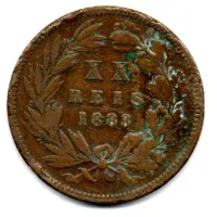 Portugal - 1883 - XX Réis