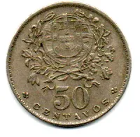 Portugal - 1967 - 50 Centavos - Foto 2
