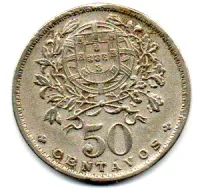 Portugal - 1957 - 50 Centavos - Foto 2