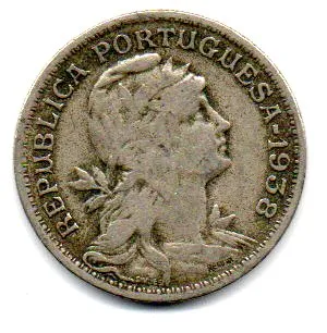 Portugal - 1938 - 50 Centavos