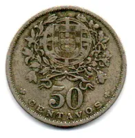 Portugal - 1938 - 50 Centavos - Foto 2