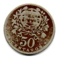 Portugal - 1928 - 50 Centavos - Foto 2