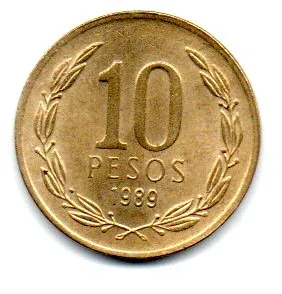Chile - 1989 - 10 Pesos
