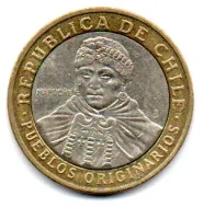 Chile - 2016 - 100 Pesos - Foto 2