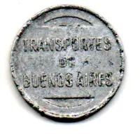 Ficha de Metrô - Argentina - Transportes de Buenos Aires - Foto 2