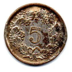 Ficha Desconhecida - 5 - 1920 - Suíça