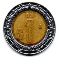 México - 1996 - 1 Peso
