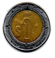 México - 1999 - 1 Peso