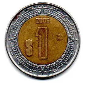México - 2006 - 1 Peso
