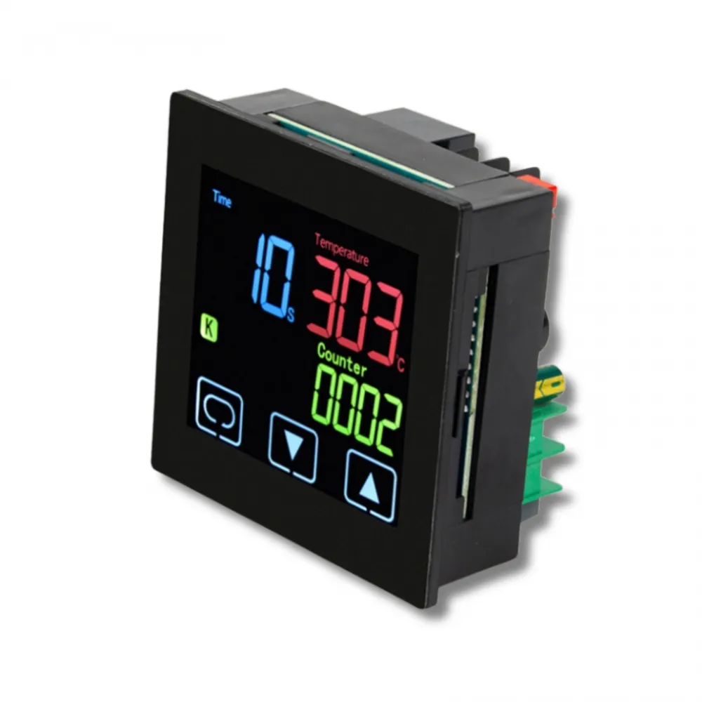 CONTROLADOR DE TEMPO E TEMPERATURA TOUCH SCREEN