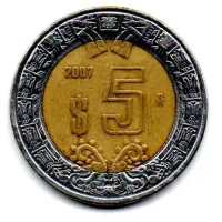 México - 2007 - 5 Pesos