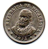 Nicarágua - 1972 - 25 Centavos de Cordoba