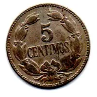 Venezuela - 1945 - 5 Centimos - C/ Mossa - Foto 2
