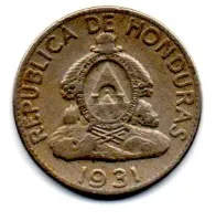 Honduras - 1931 - 5 Centavos de Lempira