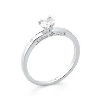 Anel prata 950 - You And Me - 271457