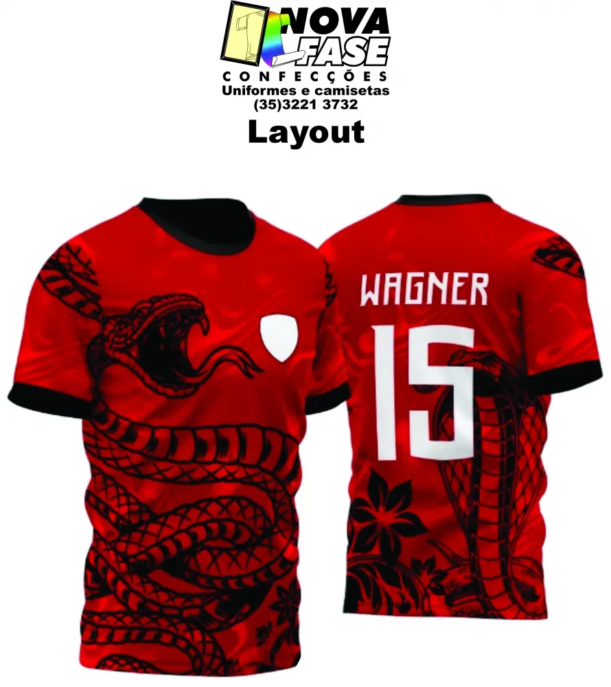 Camiseta em Dry Fit UV COBRA