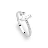  Anel de prata 925 - crucifixo - 270135