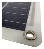 Kit Painel Placa Solar Flexível 240w ( 2x 120w ) MPPT Caminhão, Lancha, Motorhome - Foto 4