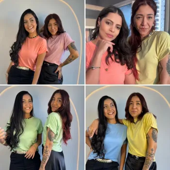 BÁSICAS COM MANGA DOBRADA - DIVERSAS CORES PRIMAVERA