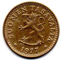 Finlândia - 1977 - 10 Pennia