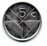 Aruba - 2002 - 5 Cents - Foto 2